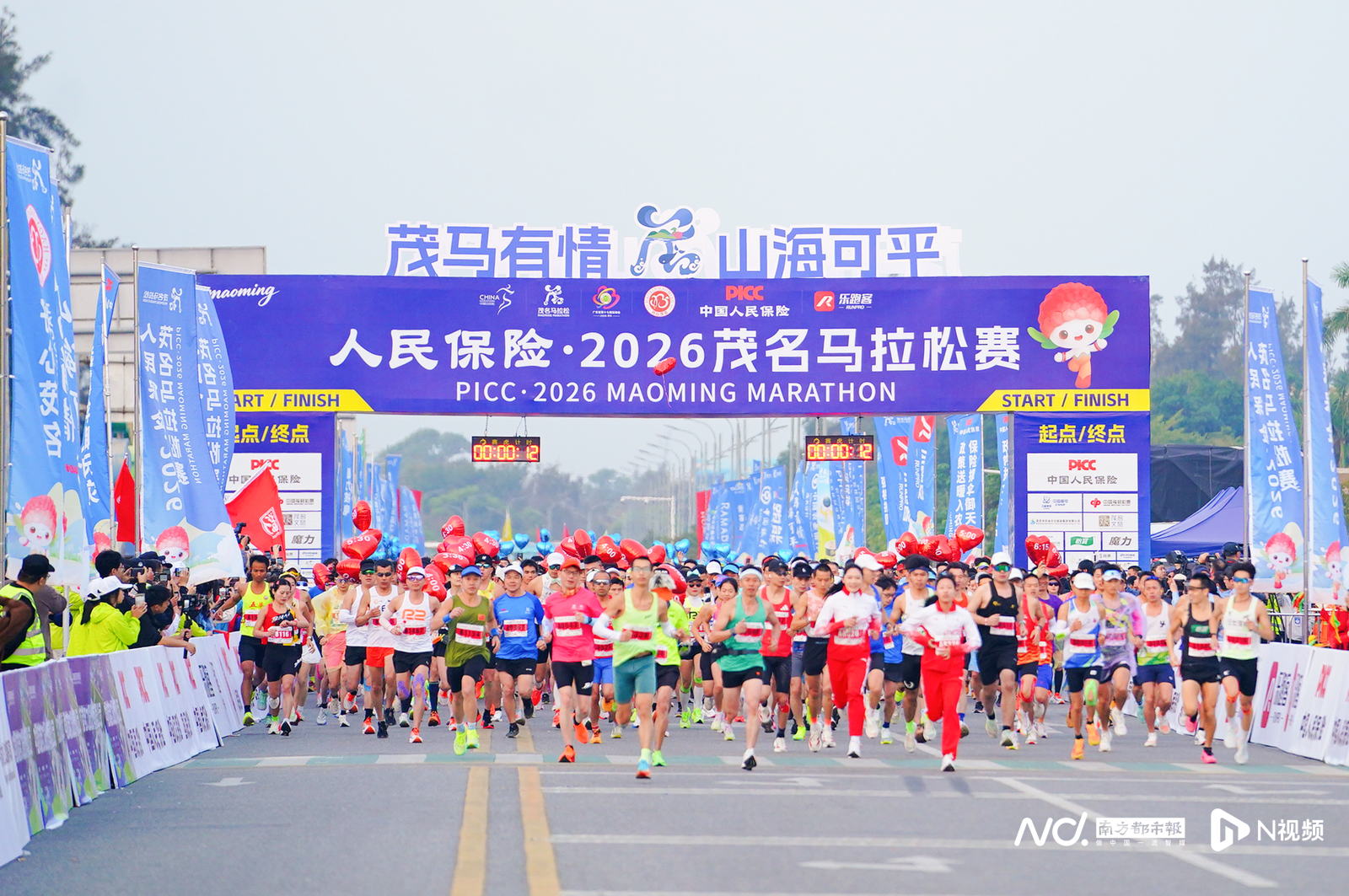 yl7703永利-万人开跑！2026茂名马拉松开赛，用脚步为省运会奏响序曲